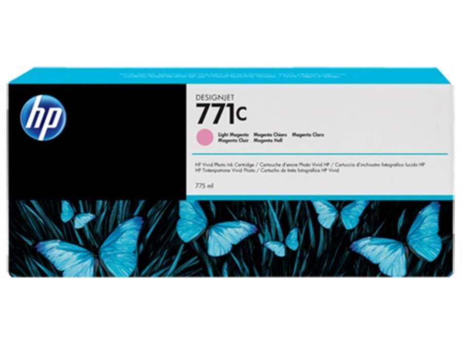 Cartridge HP B6Y11A, č. 771C - světle purpurová