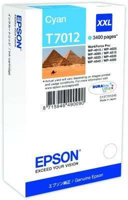 Cartridge Epson C13T70124010 - azurová
