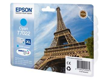 Cartridge Epson C13T70224010 - azurová