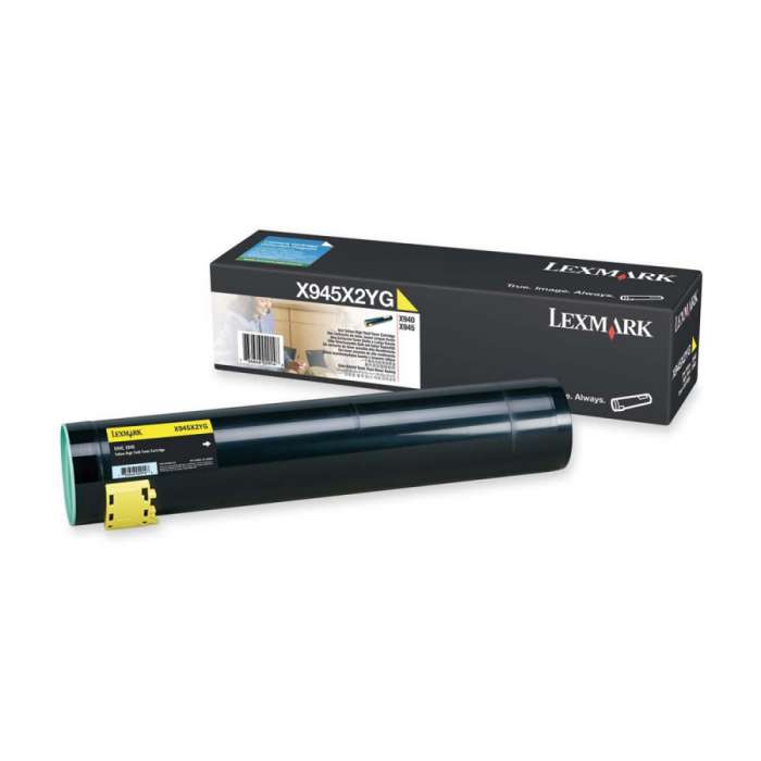 Toner Lexmark X945X2YG - žlutá