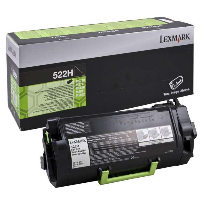 Toner Lexmark 52D2H00 - černá
