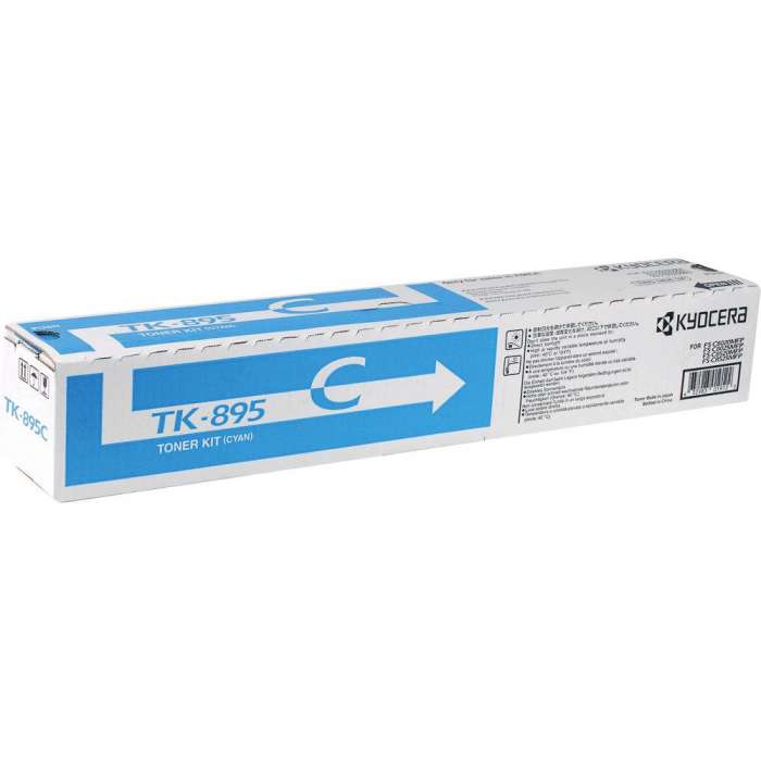 Toner Kyocera TK-895C - azurová
