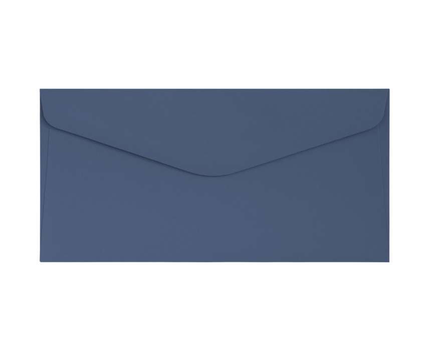 Ozdobné obálky Smooth - DL, 120 g/m2, tmavě modré, 10 ks