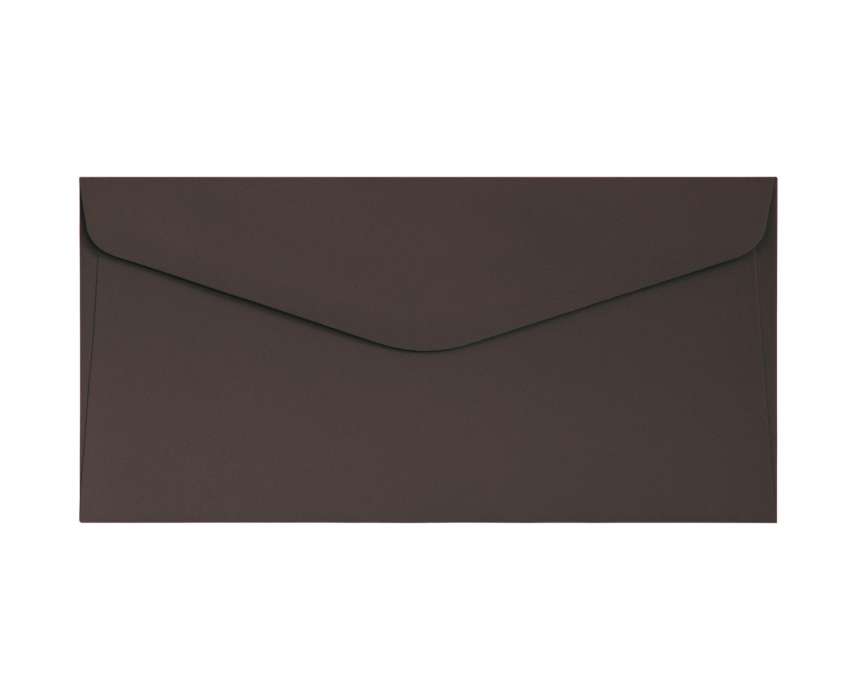 Ozdobné obálky Smooth - DL, 120 g/m2,hnědé, 10 ks