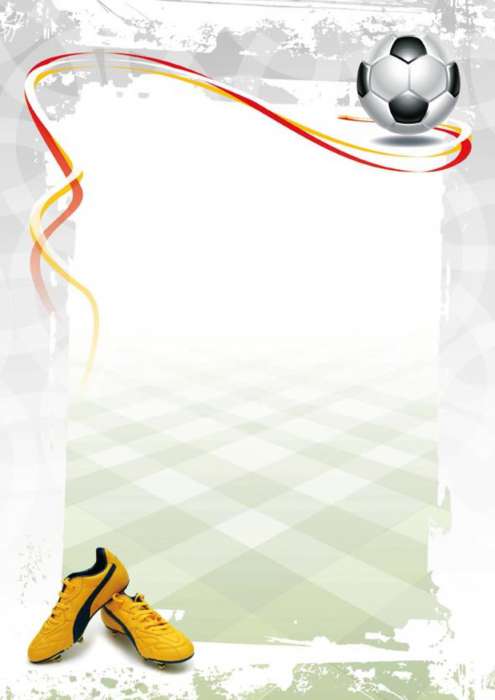 Diplom A4 - motiv fotbal, 170 g/m2, 25 ks