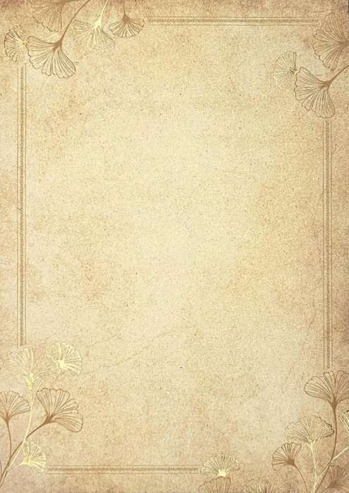 Diplom A4 - motiv Ginkgo, 190 g/m2, 20 ks