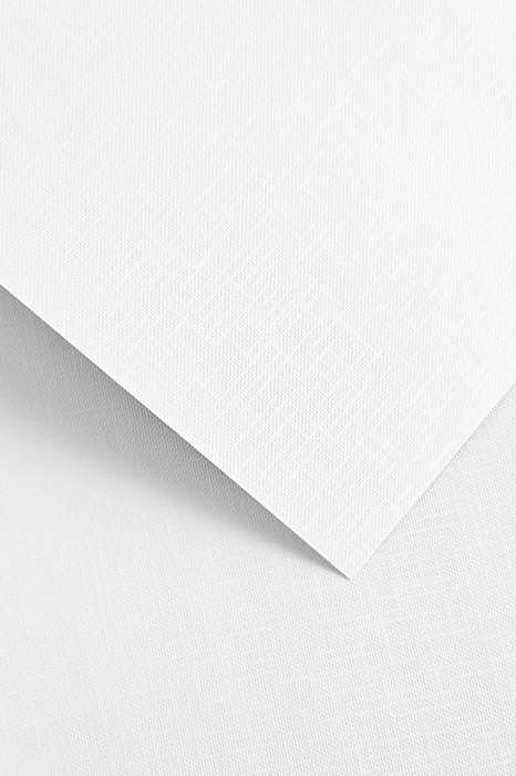Ozdobný papír A4 Ryps - 180 g/m2, bílý, 20 ks