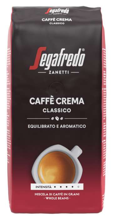 Zrnková káva Segafredo - Caffé Crema Classico, 1 kg