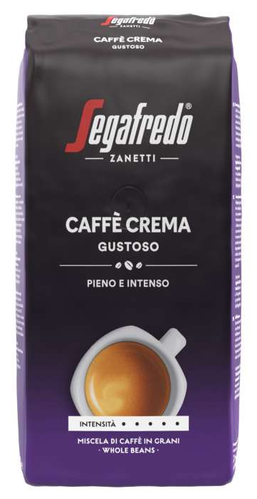 Zrnková káva Segafredo - Caffé Crema Gustoso, 1 kg