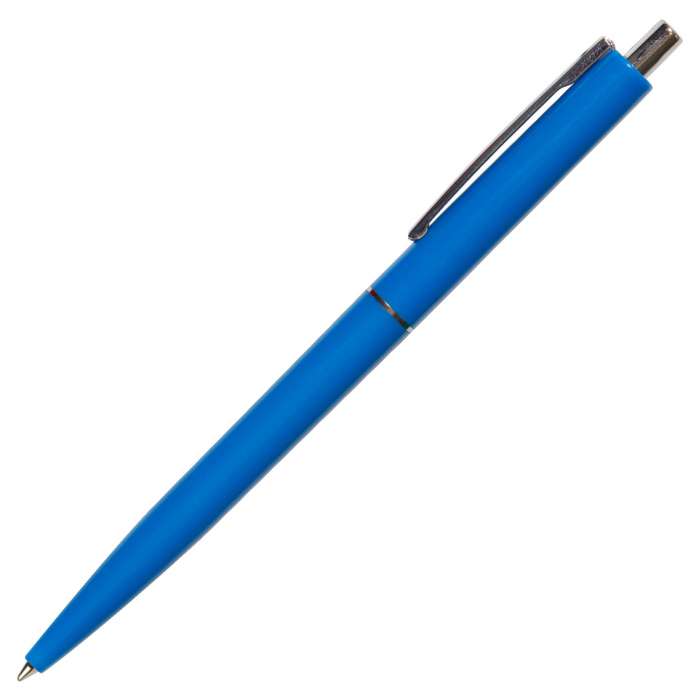 Kuličkové pero Q-Connect - s kovovým klipem, modré