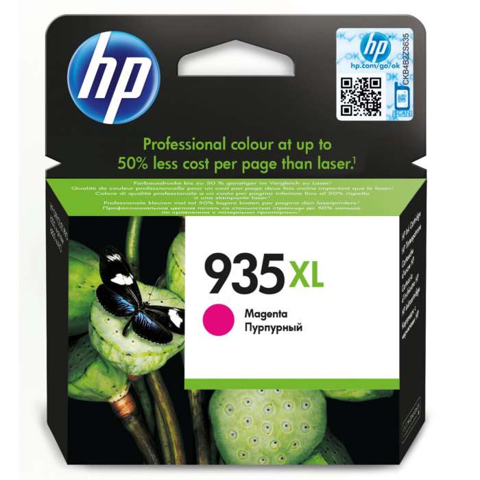 Cartridge HP C2P25AE, č. 935XL - purpurový