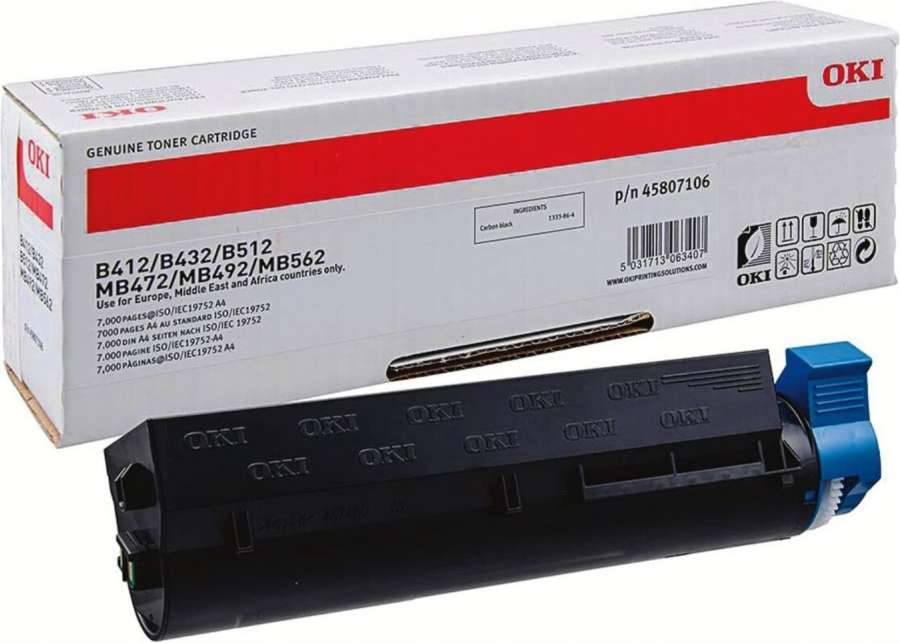 Toner OKI 45807106 - černý