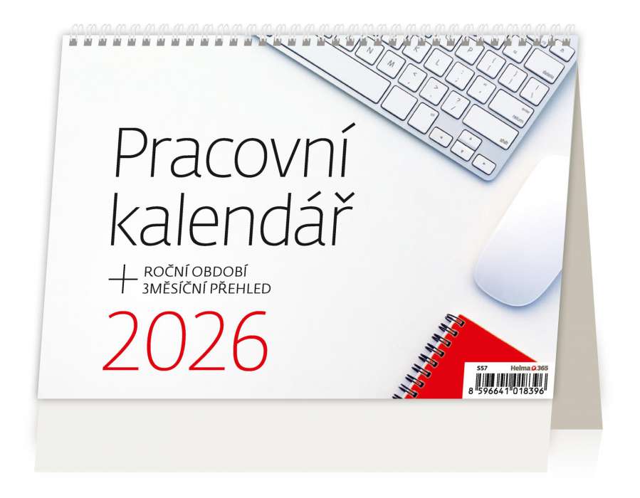 Stolní pracovní kalendář 2026