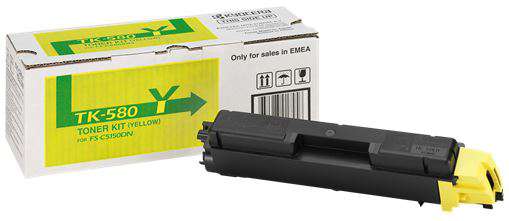 Toner Kyocera TK-580Y - žlutá