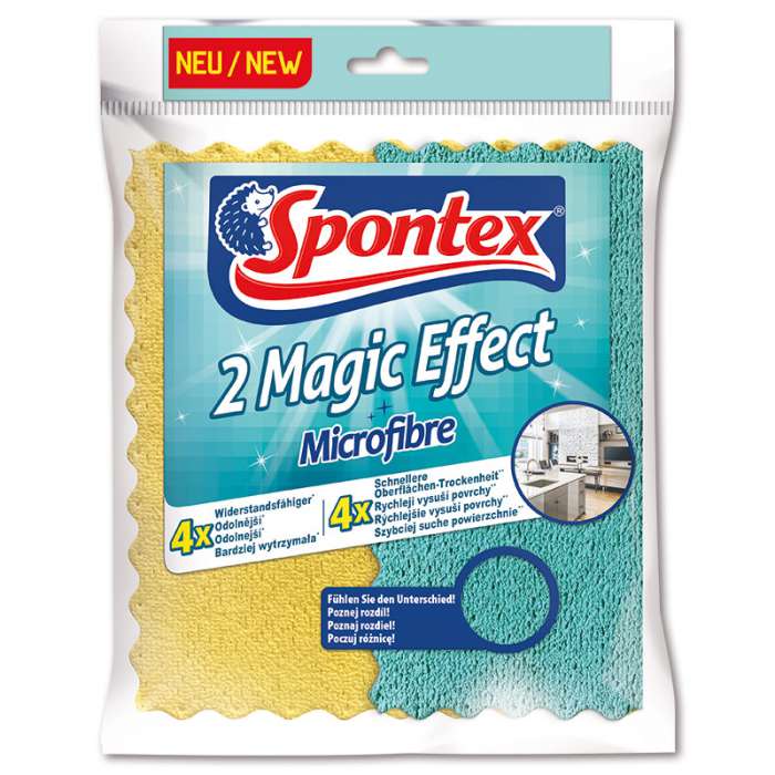 Mikroutěrky Spontex - Magic Effect, 2 ks