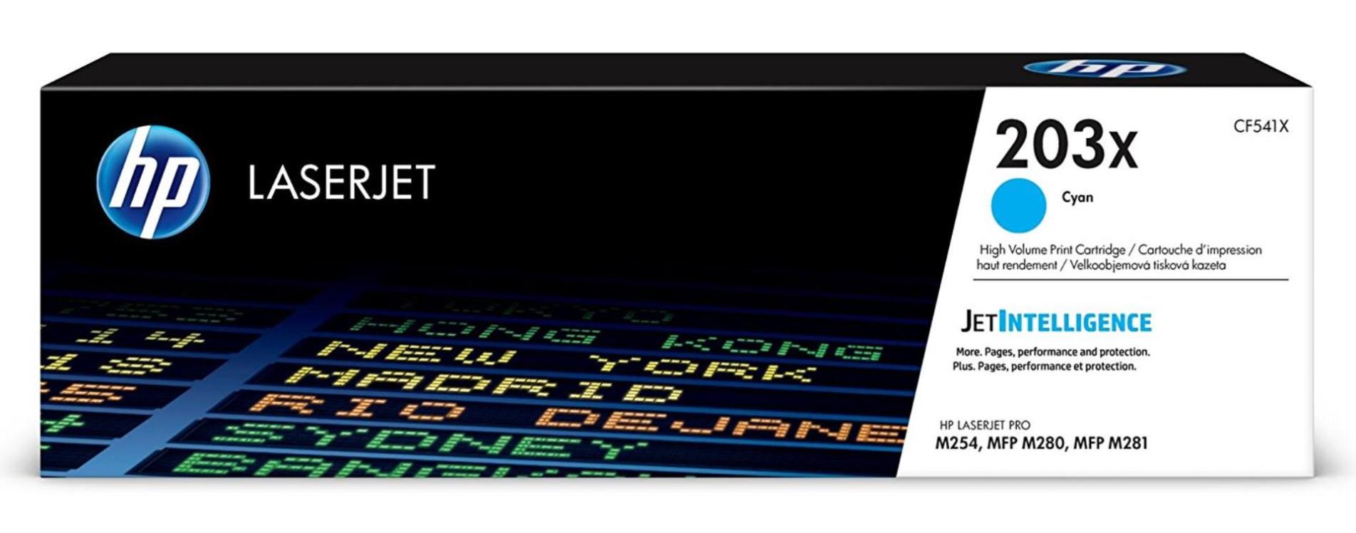 Toner HP CF541X, azurová