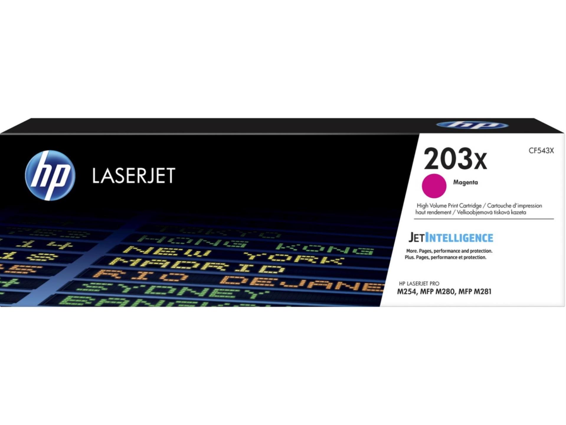 Levně Toner HP CF543X, purpurová