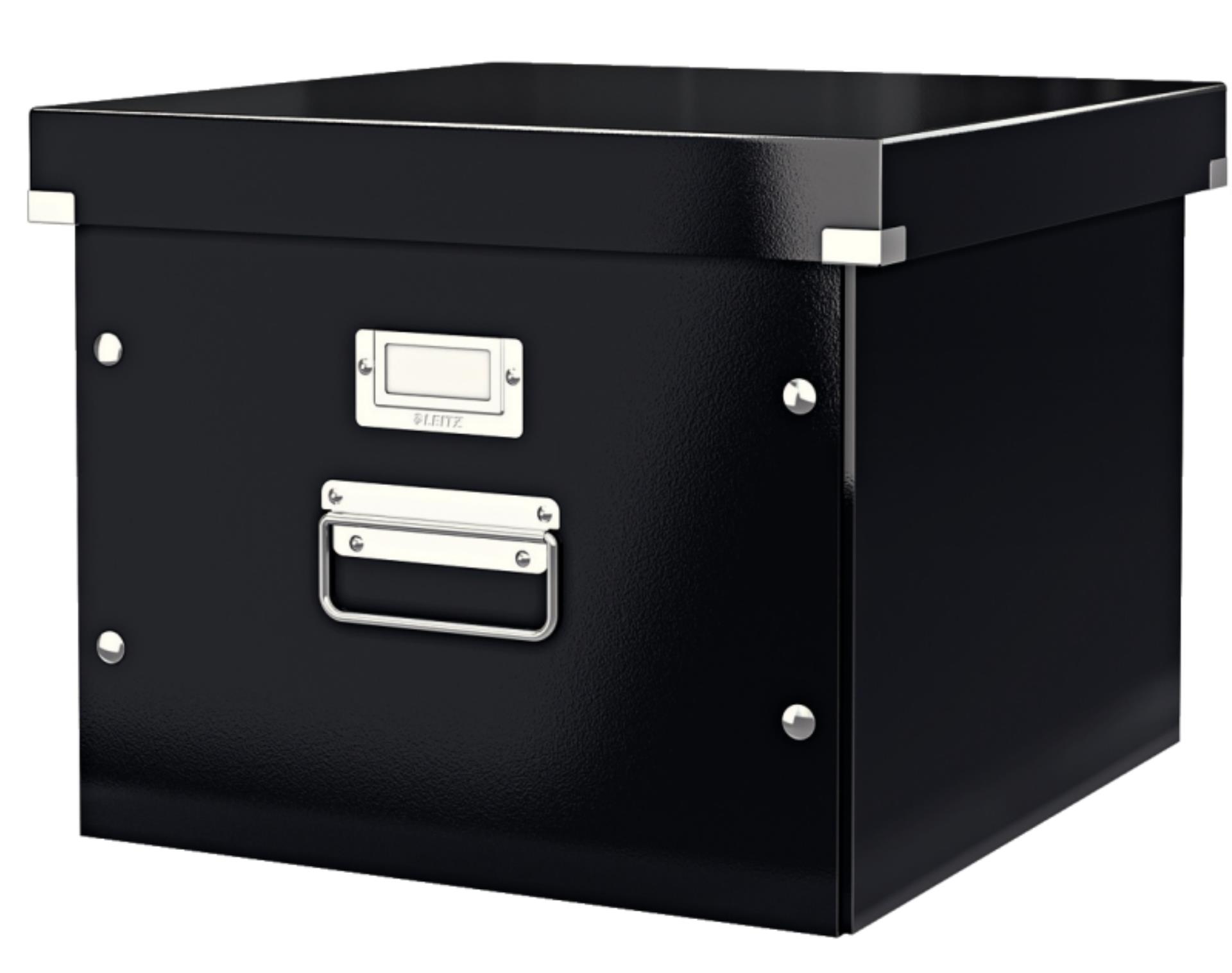 Krabice na závěsné desky LEITZ Click-N-Store - A4, černá