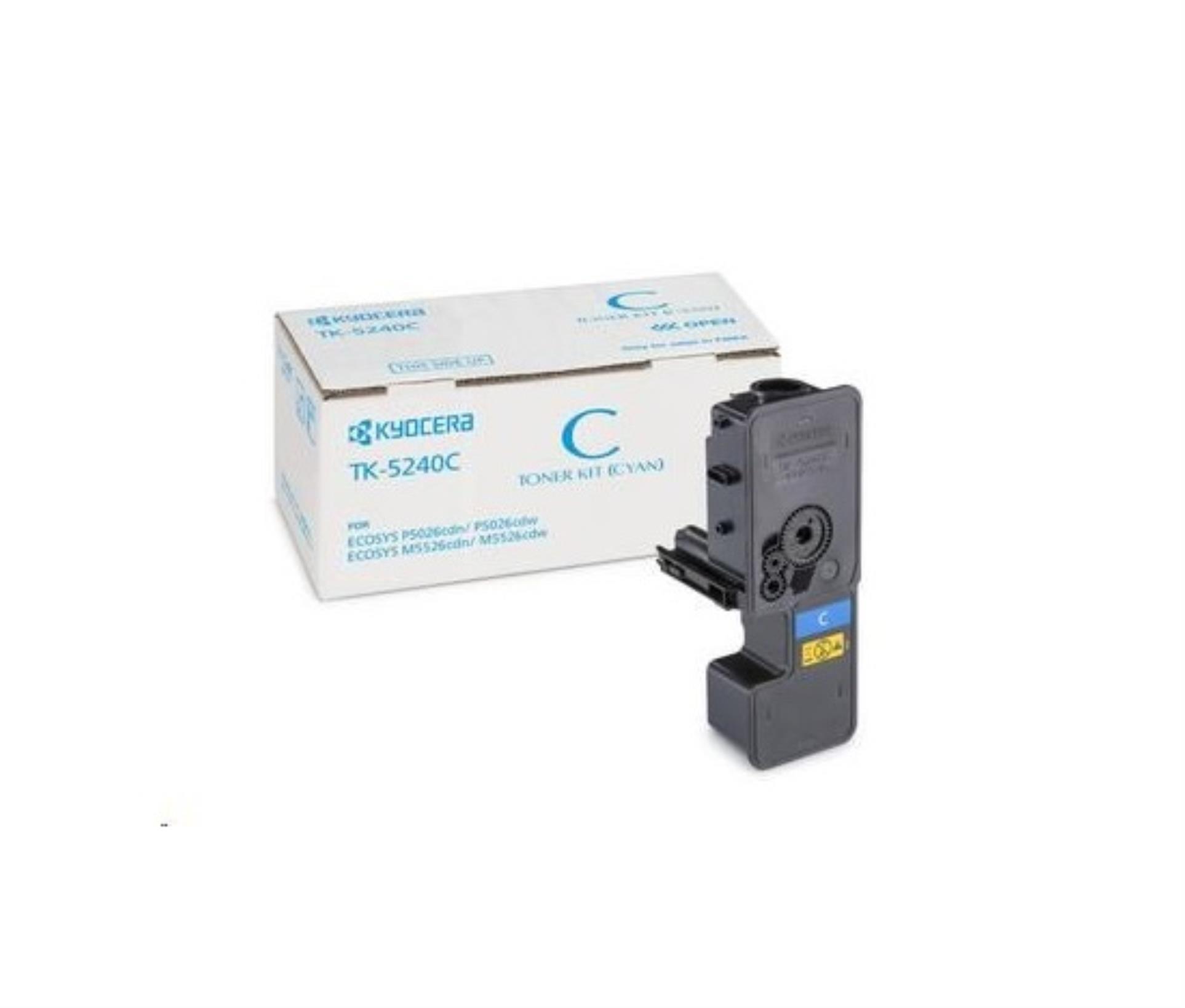 Toner Kyocera TK-5240C, azurová