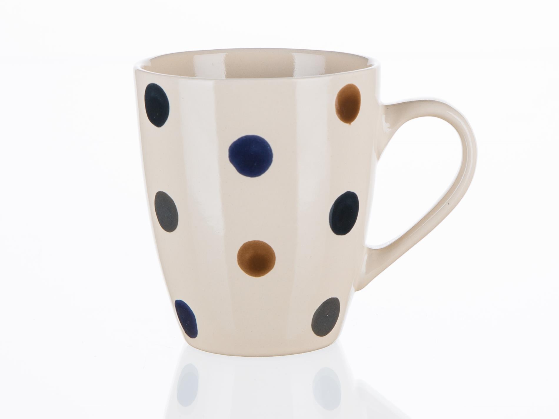 Keramický hrnek DOTS, 210 ml