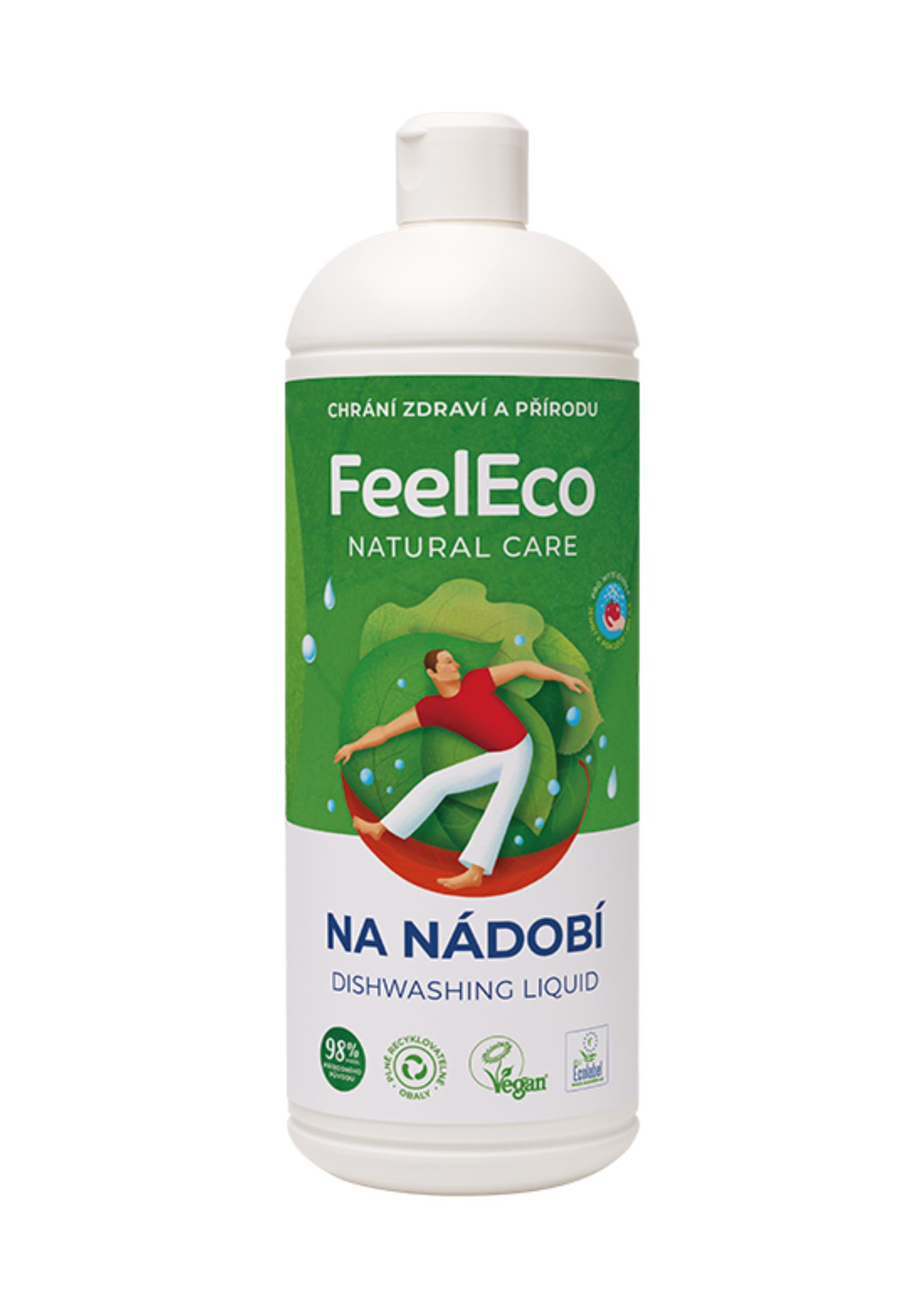 Prostředek na nádobí Feel Eco, 1000 ml