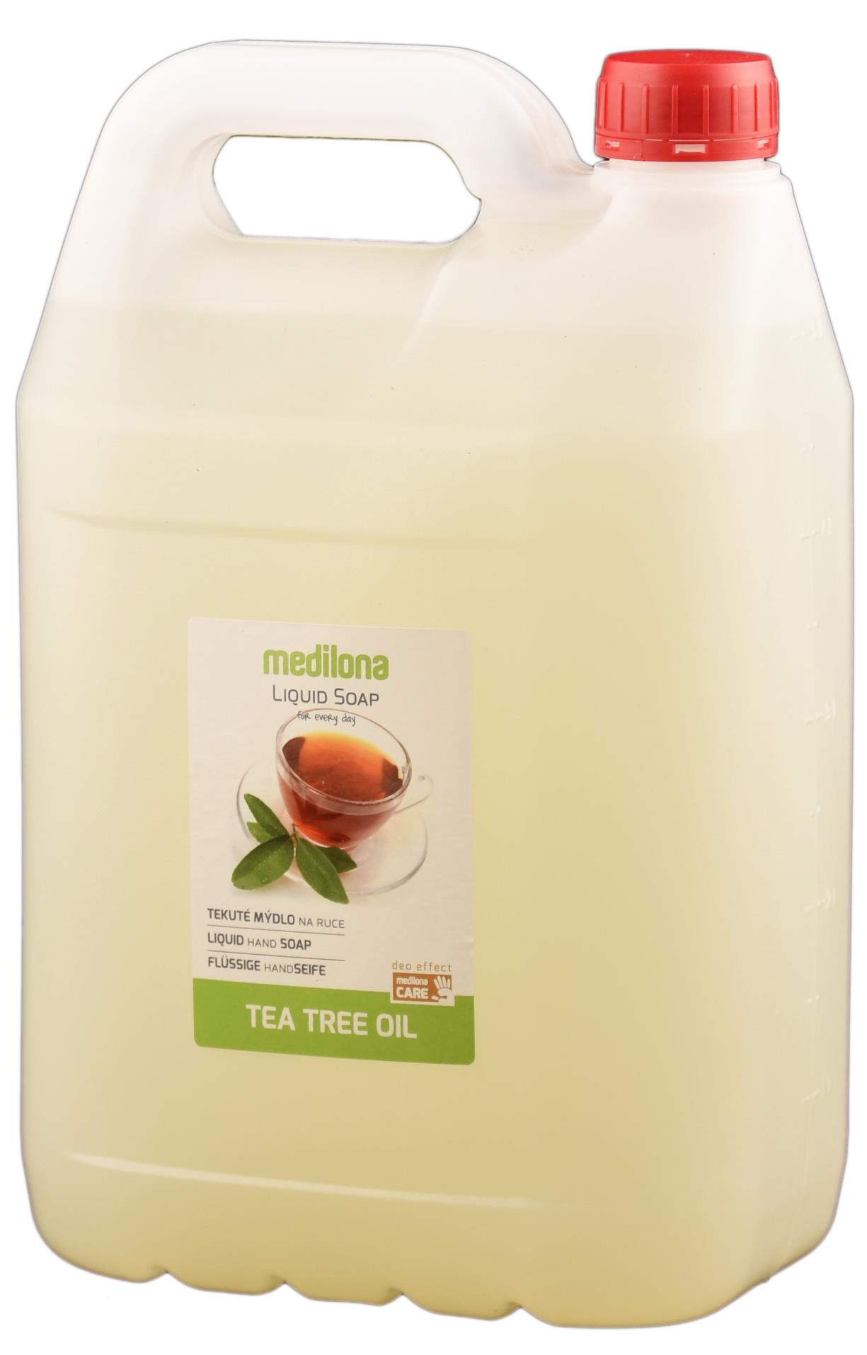 Tekuté mýdlo Medilona tea tree oil, 5 l