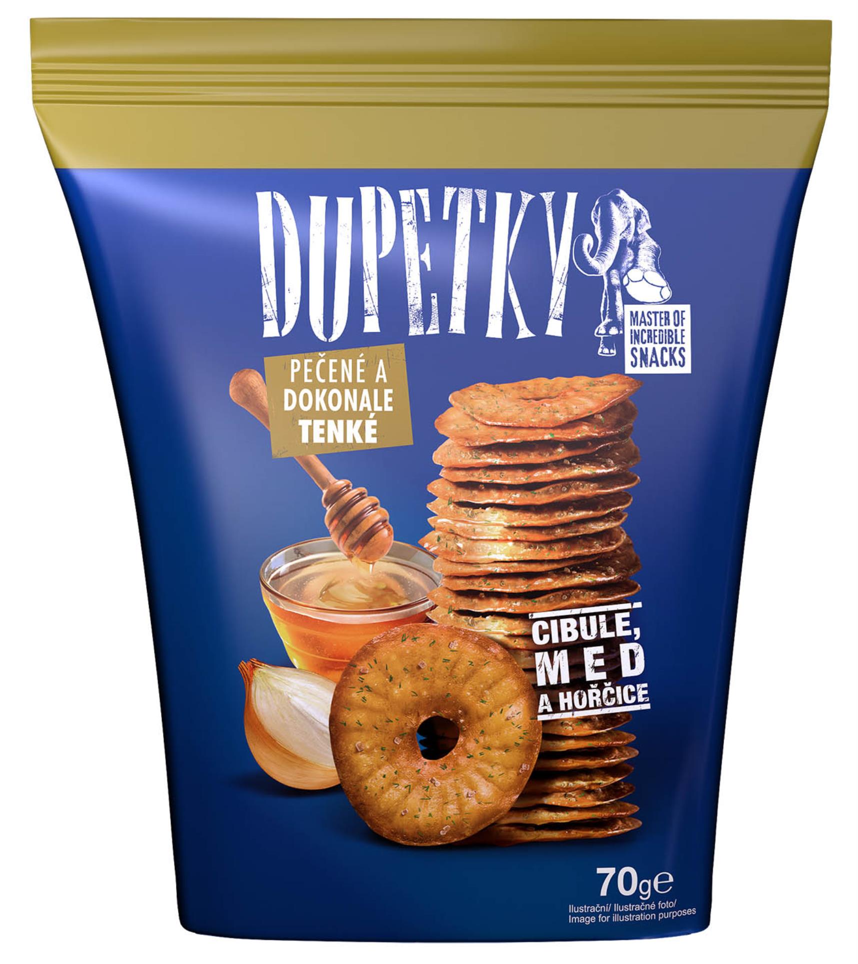 Dupetky hořčice, med a cibulka, 80 g