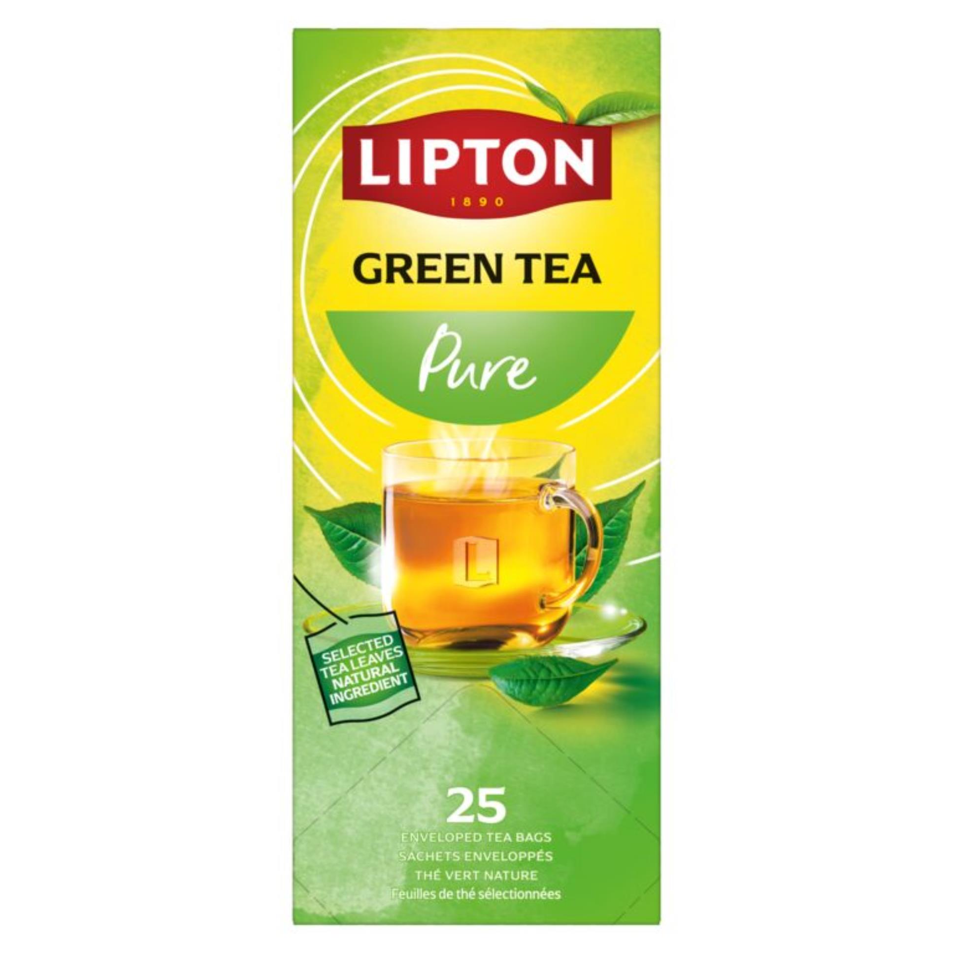 Levně Zelený čaj Lipton Balance, 25x 1,3 g