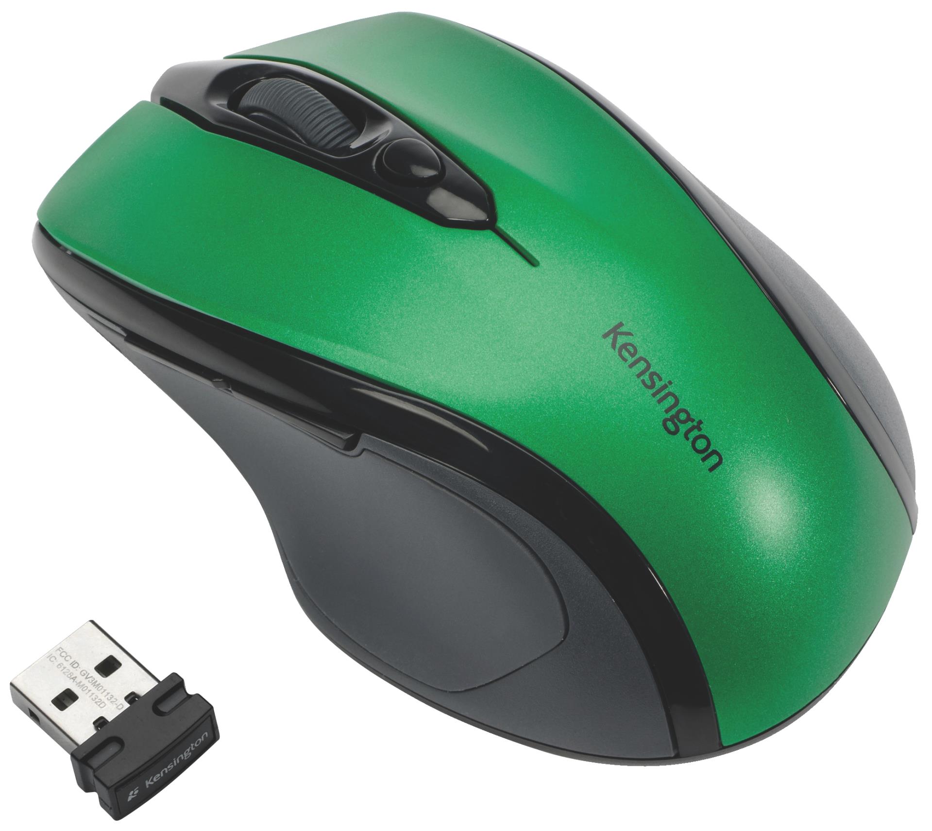 Bezdrátová počítačová myš Kensington ProFit - zelená