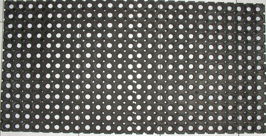Outdoor rohož, 50 x 100 cm, černá