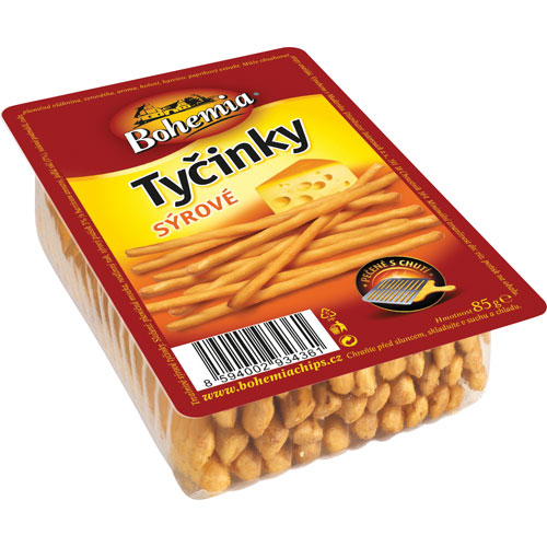 Bohemia tyčinky - sýrové, 100 g
