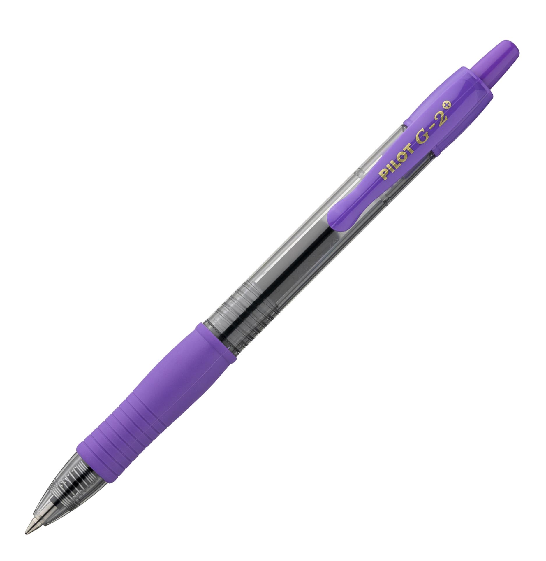 Gelový roller Pilot G2 - fialová, 0,3 mm