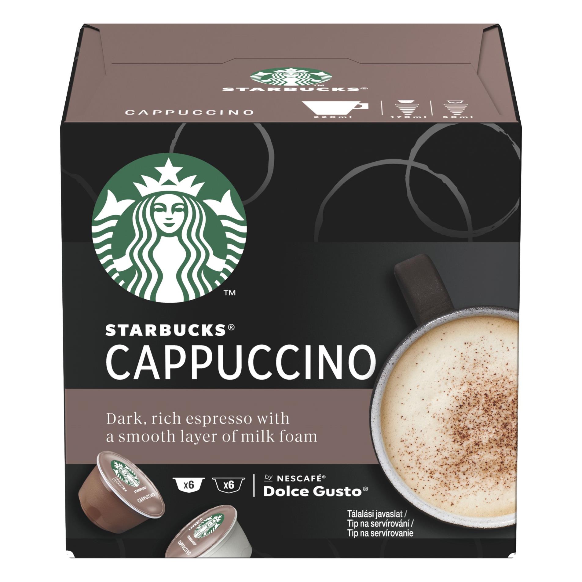 Kapsle Starbucks - Cappuccino, 12 ks