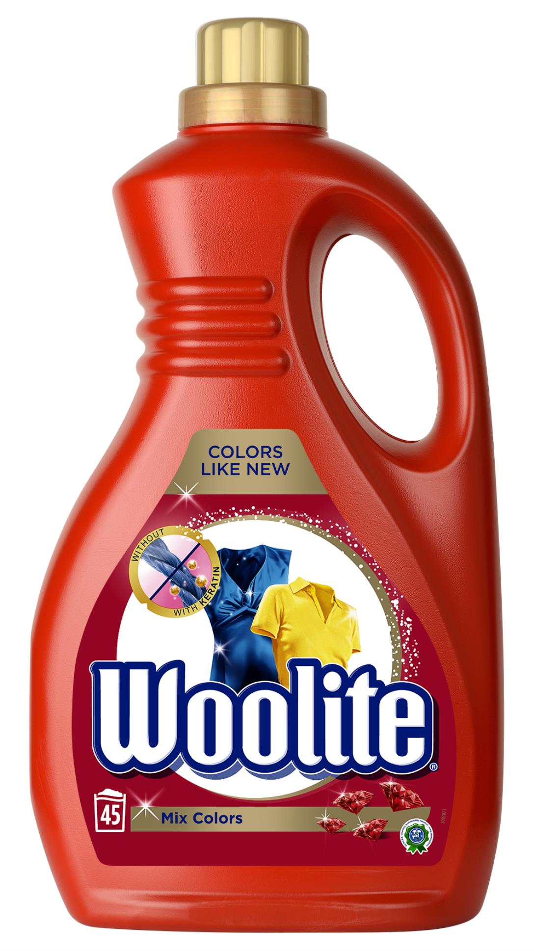 Gel na praní Woolite Extra Color, 2,7 l