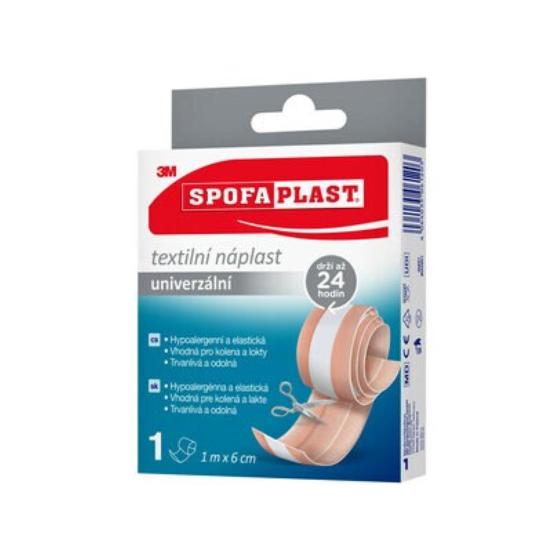 3M Spofaplast - textilní náplast - 6 cm x 1 m