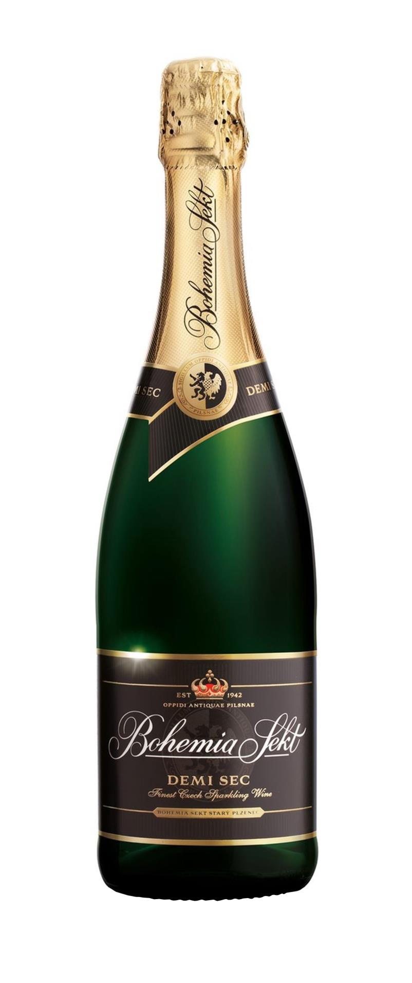 Bohemia Sekt Demi Sec 11% 0,75 l (holá láhev)