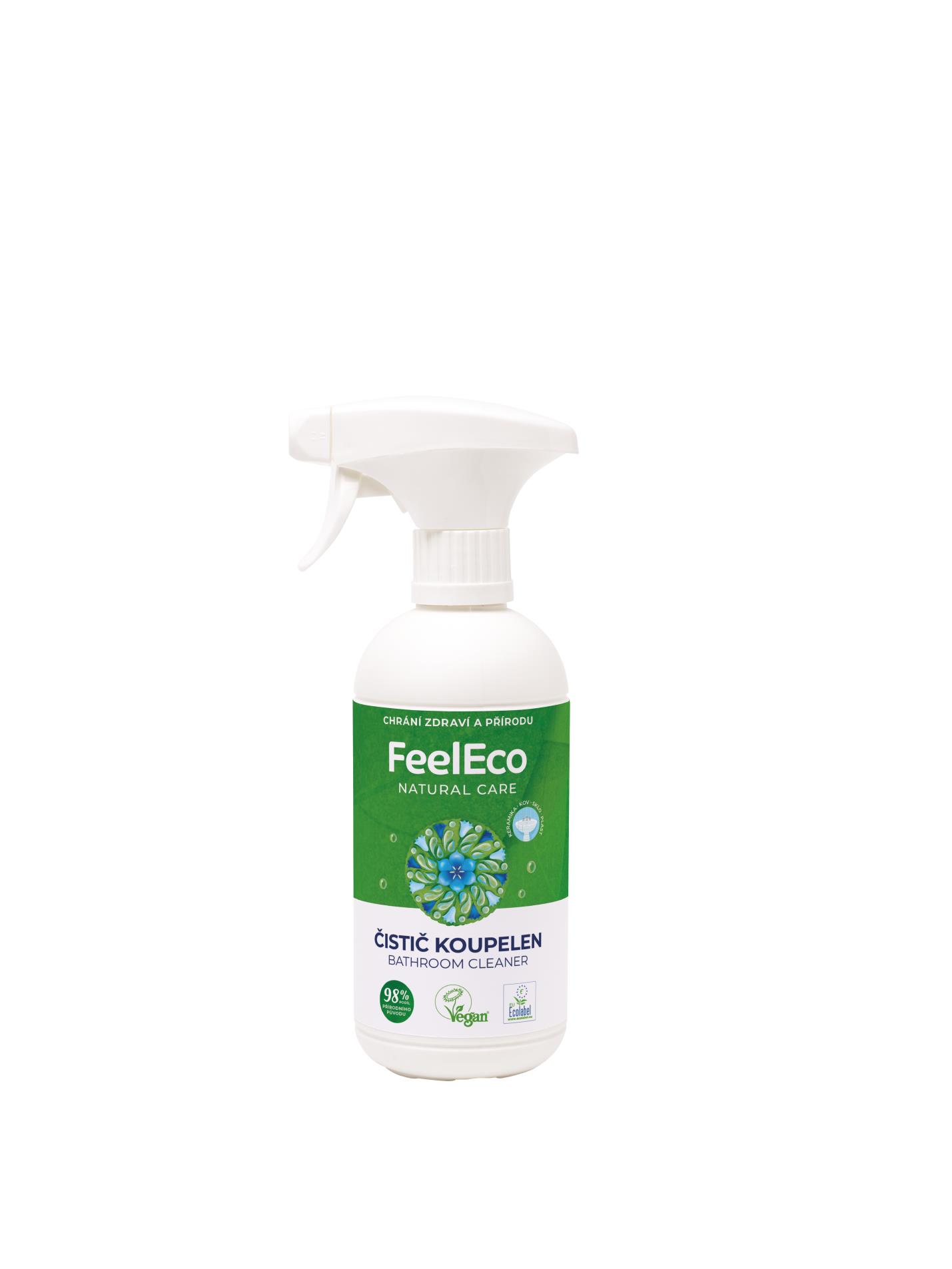 Čisticí prostředek na úklid koupelen Feel Eco - 500 ml