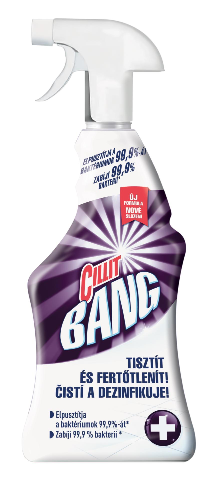 Čisticí a dezinfekční sprej na plíseň Cilit Bang