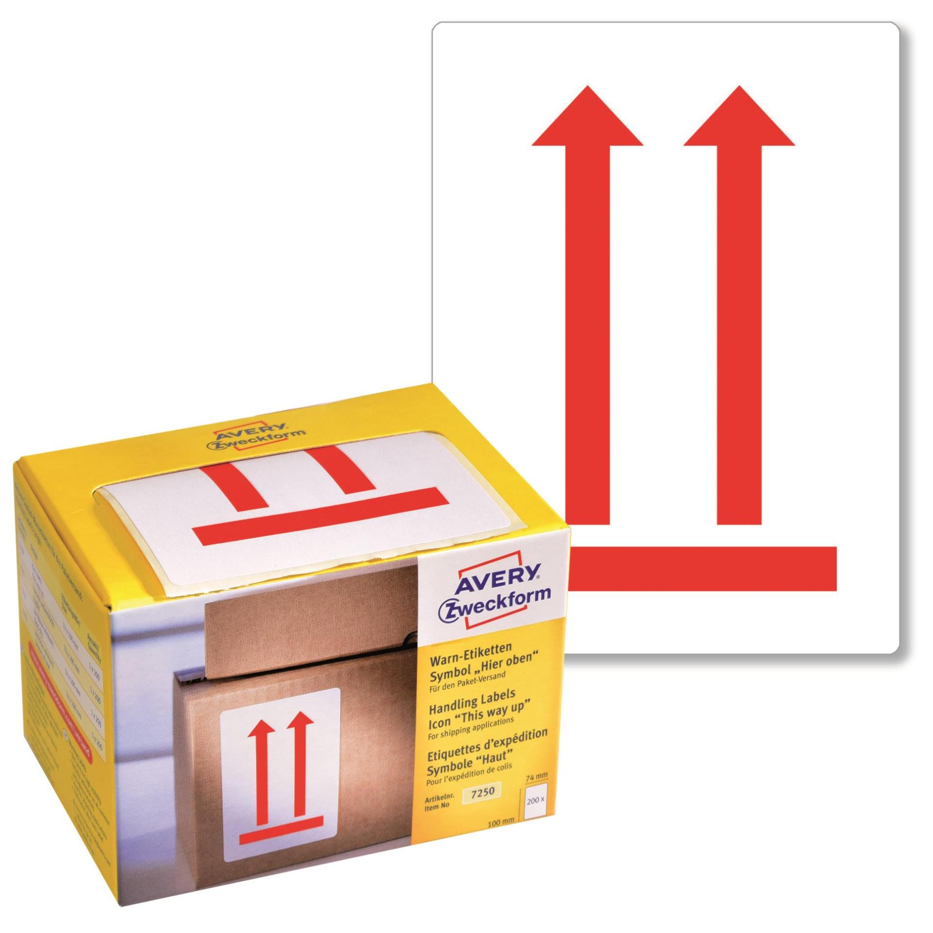 Levně Avery Zweckform Etikety na zásilky NEKLOPIT 74x100mm 200 ks