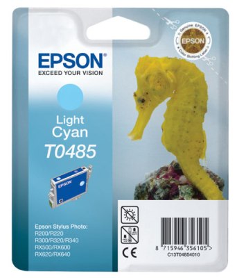 Kazeta inkoustová Epson T048540, světlá azurová - originální
