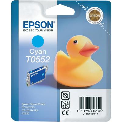 Kazeta inkoustová Epson T055240, azurová - originální