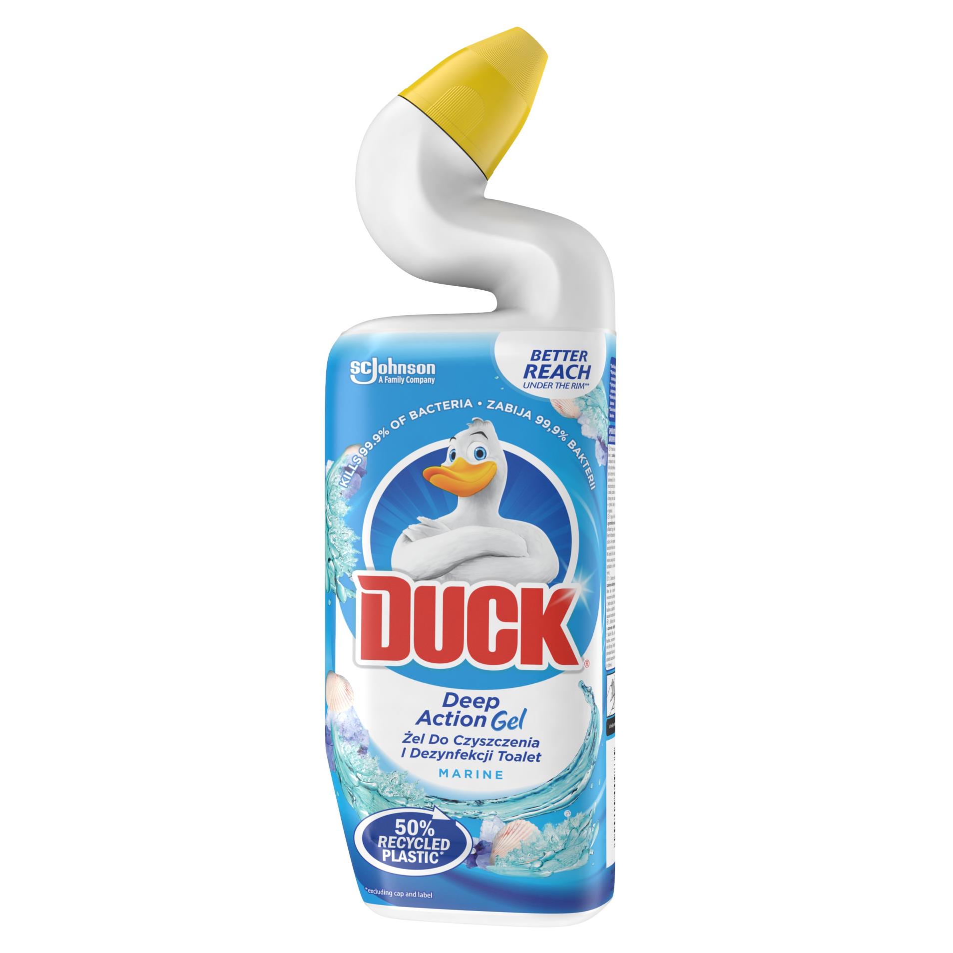 Čistič WC Toilet - Duck ultra gel Marine, 750 ml