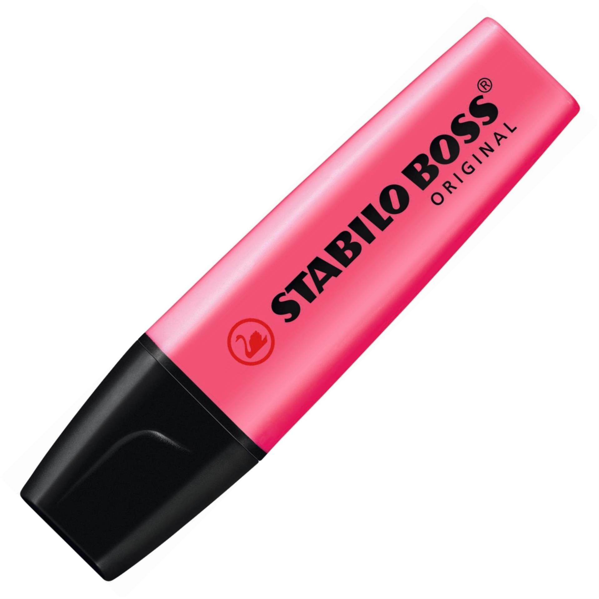 Levně Zvýrazňovač Stabilo Boss Original, růžová
