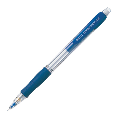 Levně Mikrotužka Pilot Super Grip - modrá, 0,5 mm