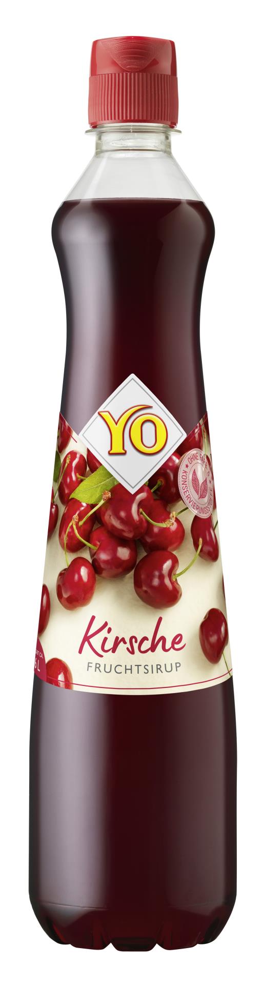 Sirup YO - třešeň, 0,7 l