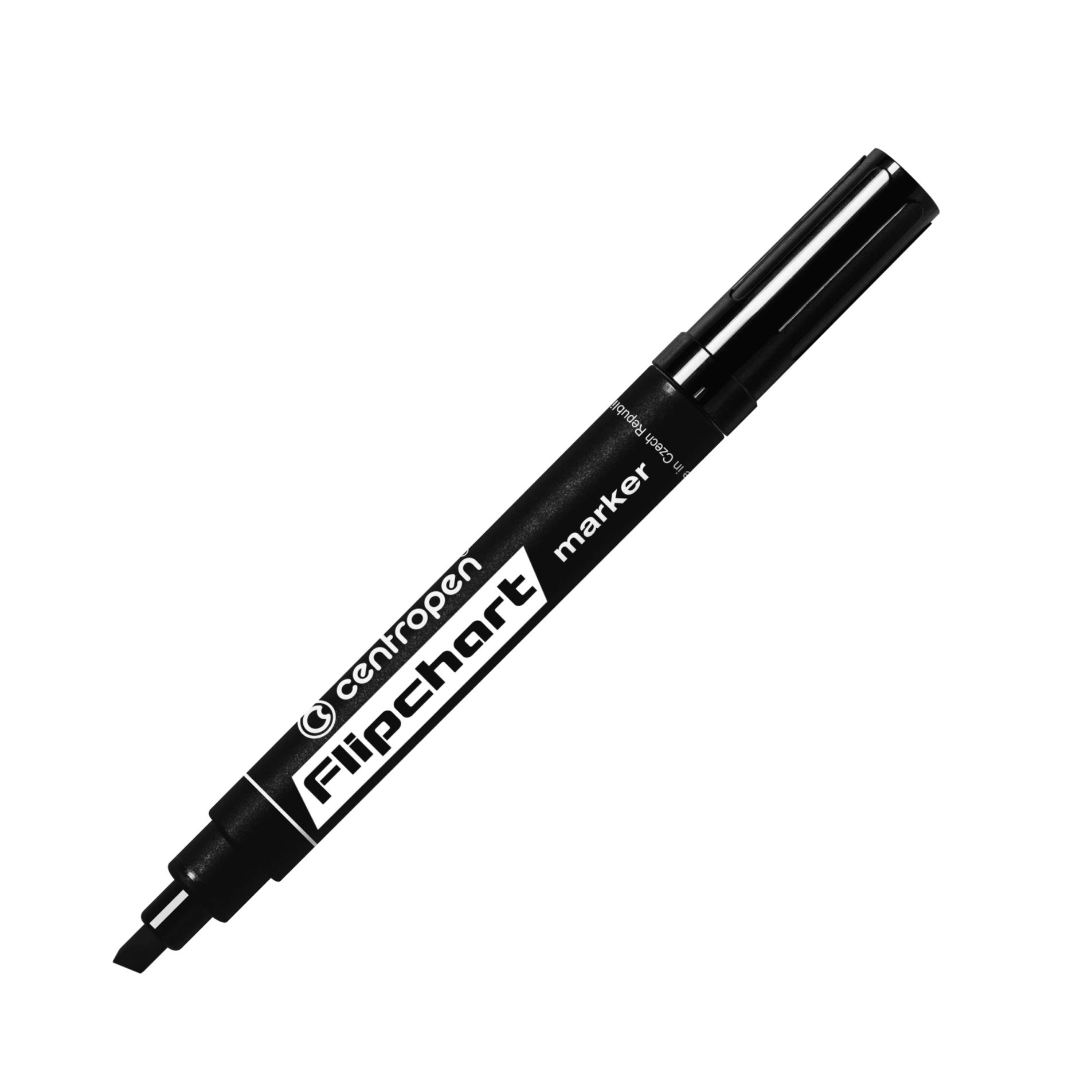 Levně Popisovač na flipcharty Centropen 8560 - černý