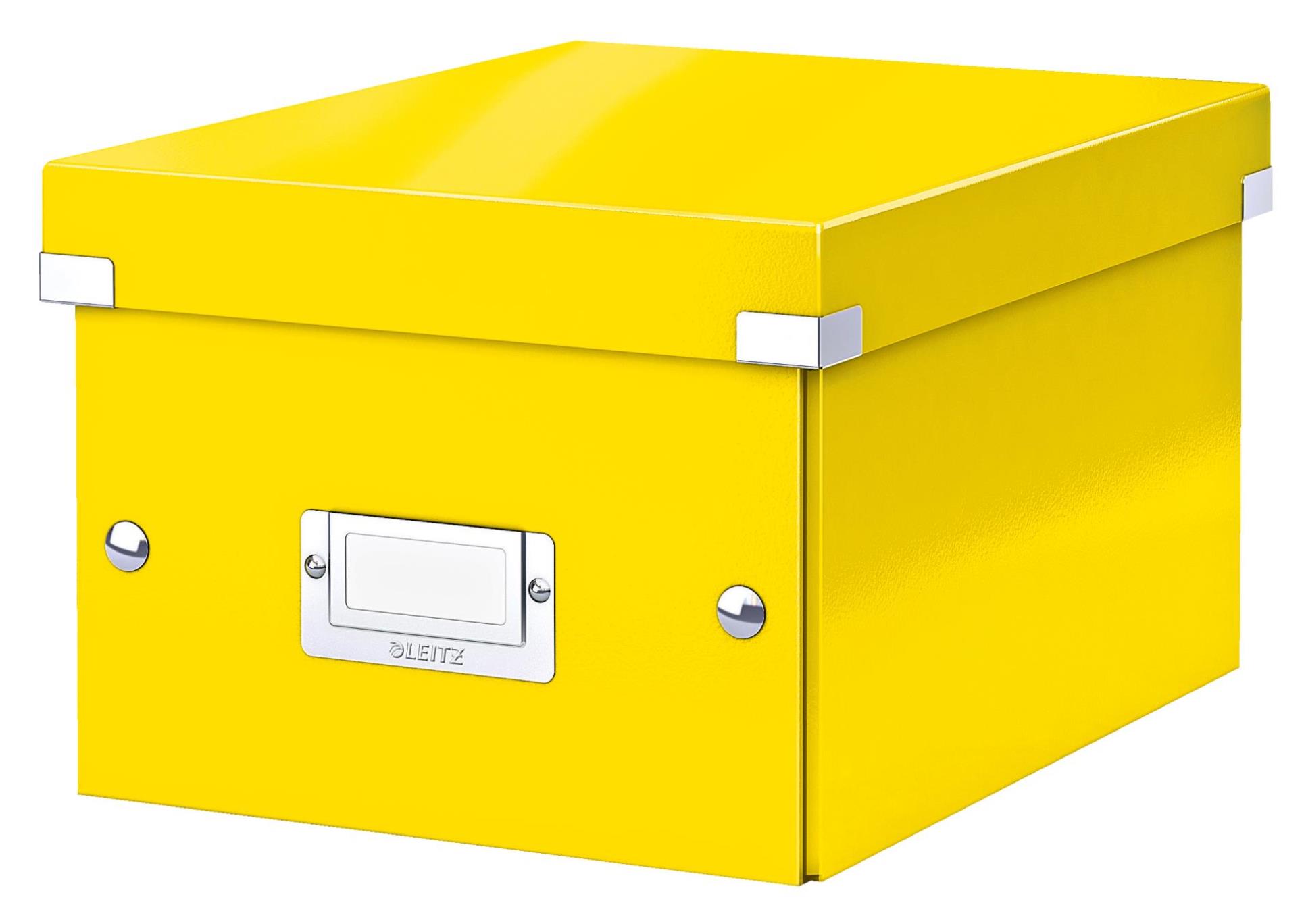 Leitz Box CLICK-N-STORE A5, WOW, žlutý