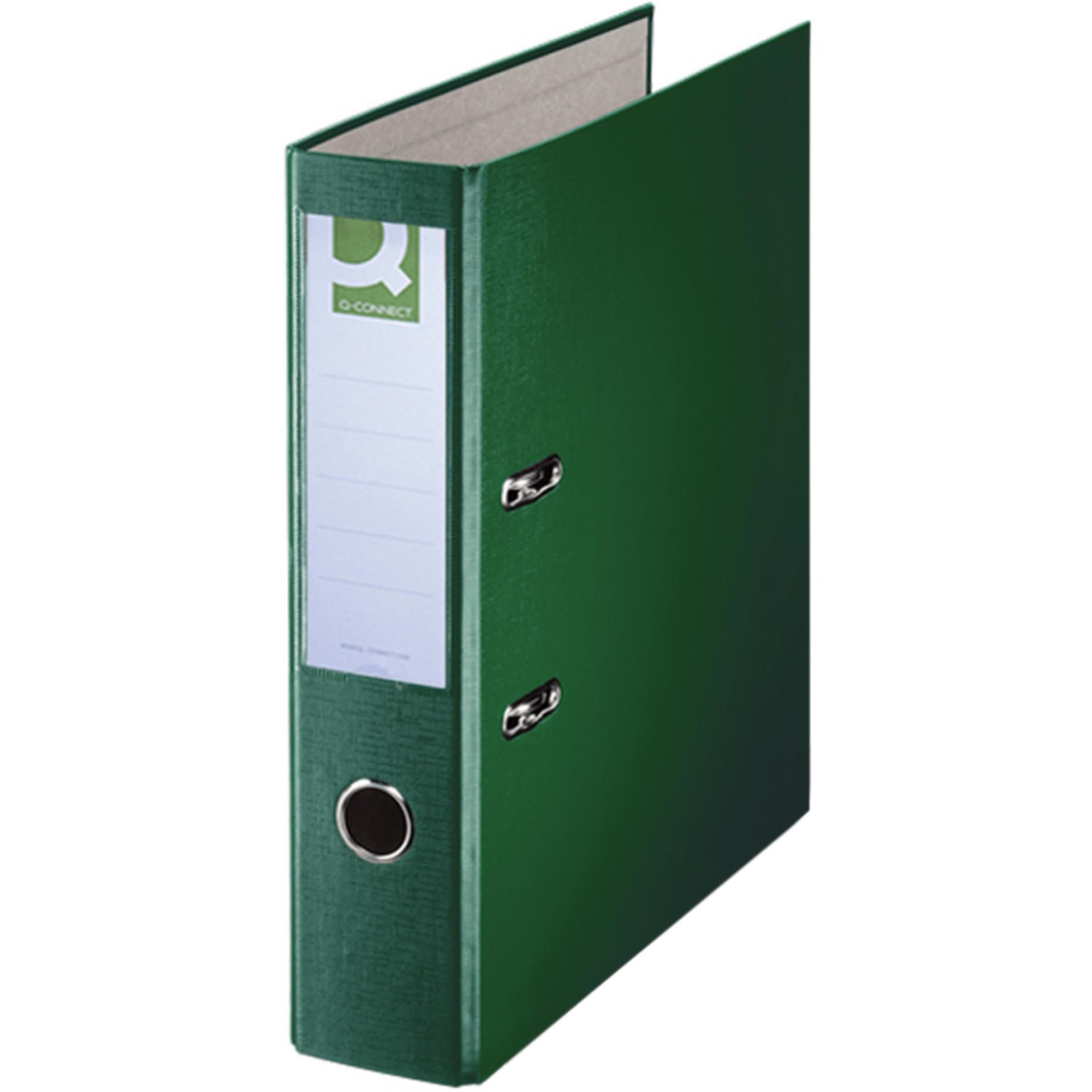 Pákový pořadač Q-Connect A4 7,5 cm, zelený