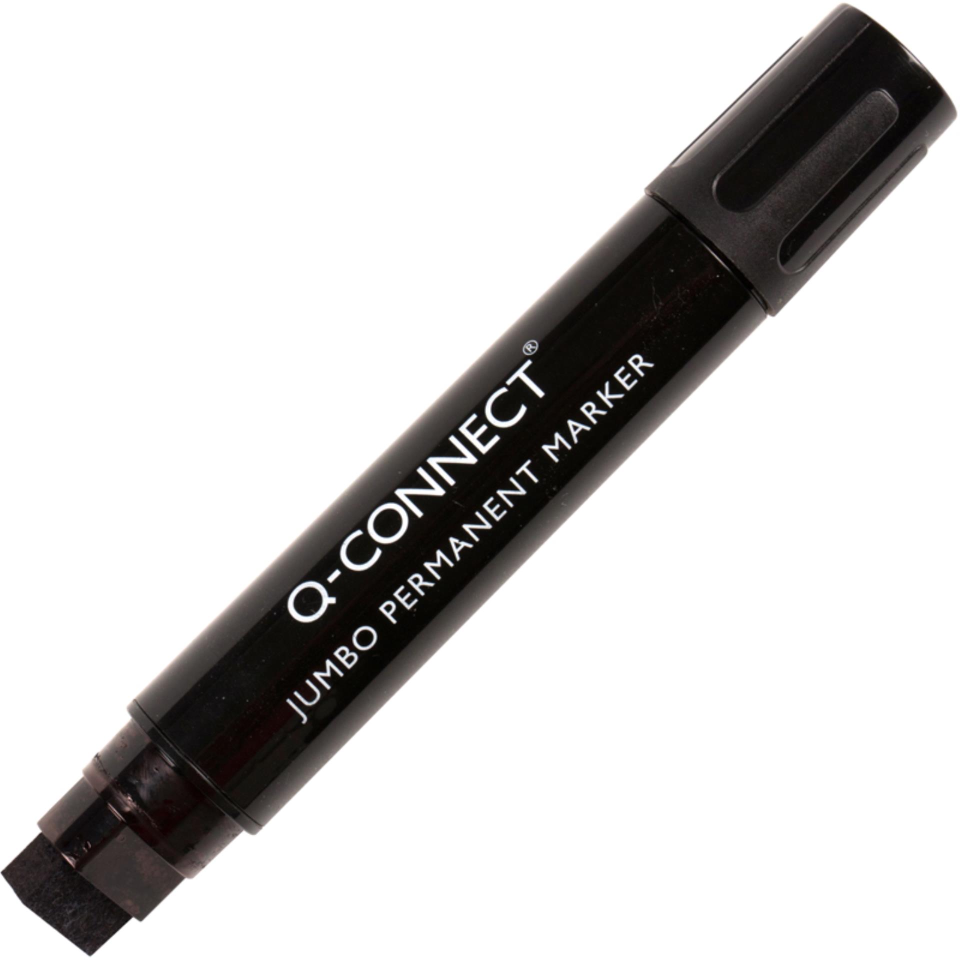 Popisovač Jumbo marker Q-Connect, černý