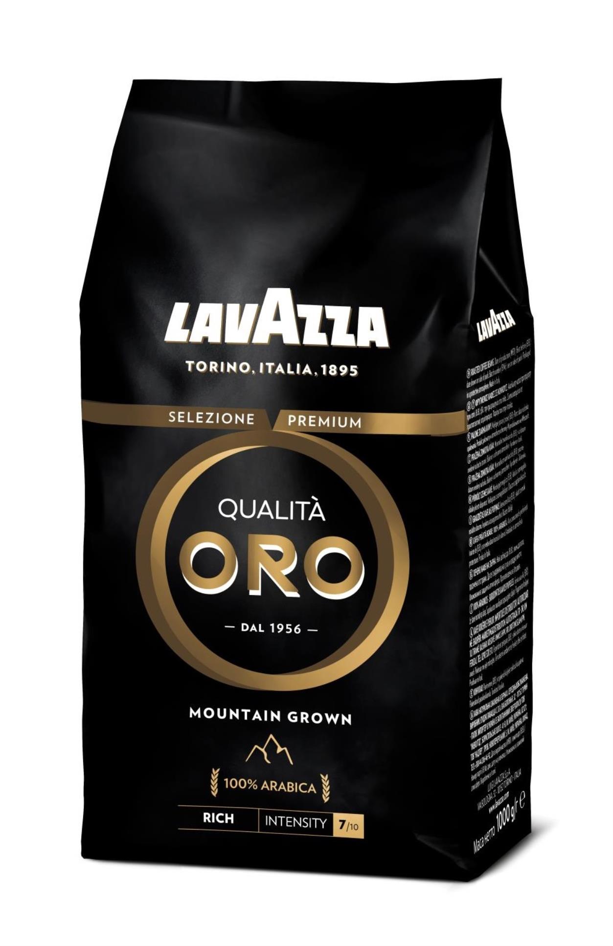 Zrnková káva Lavazza Oro black, 1 kg